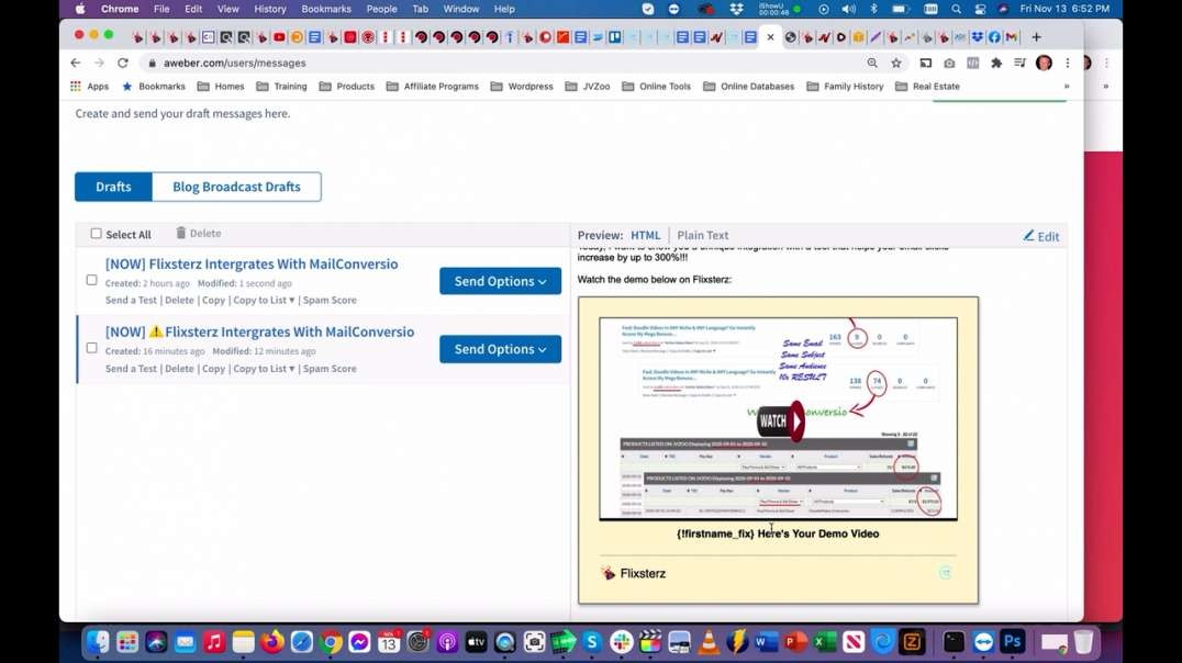 Flixsterz Integration With MailConversio