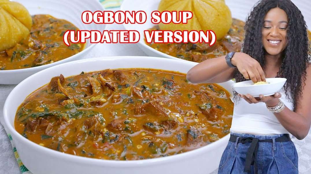 How to Make Ogbono Soup  UPDATED VERSION  - NIGERIAN LOCAL SOUP - ZEELICIOUS FOODS