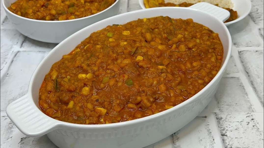 Delicious stewed beans everyone will enjoy      Nigerian food