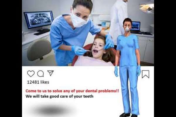 Video: Dentist Office Instagram Dynamic Post Square - Promo Video