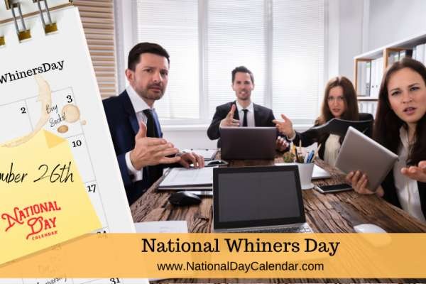 December 26, 2021 - NATIONAL WHINERS DAY – NATIONAL CANDY CANE DAY – NATIONAL THANK YOU NOTE DAY – BOXING DAY