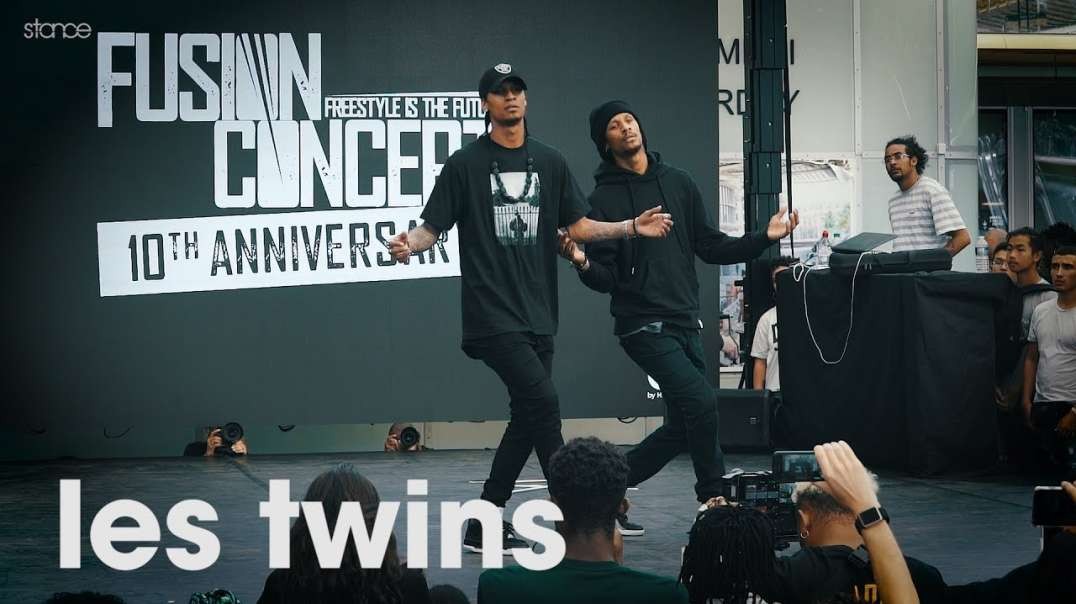 Les Twins     stance    Showcase at FUSION CONCEPT 2019