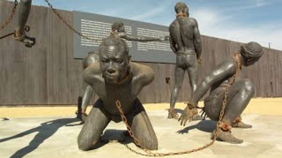 The sculpture of slavery
