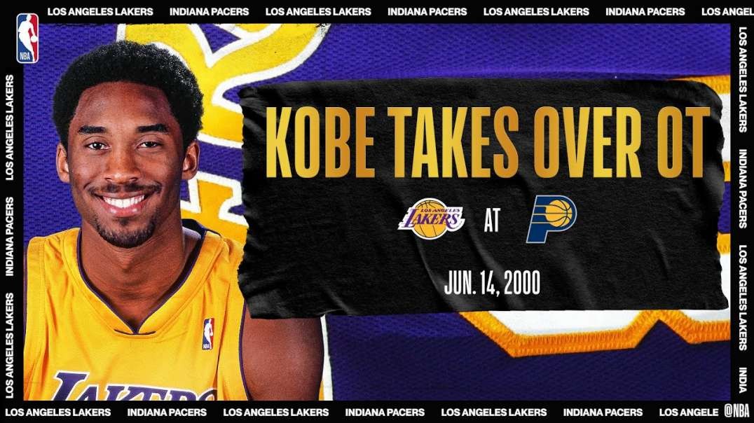 Kobe Takes Over In 2000 NBA Finals Game 4    NBATogetherLive Classic Game