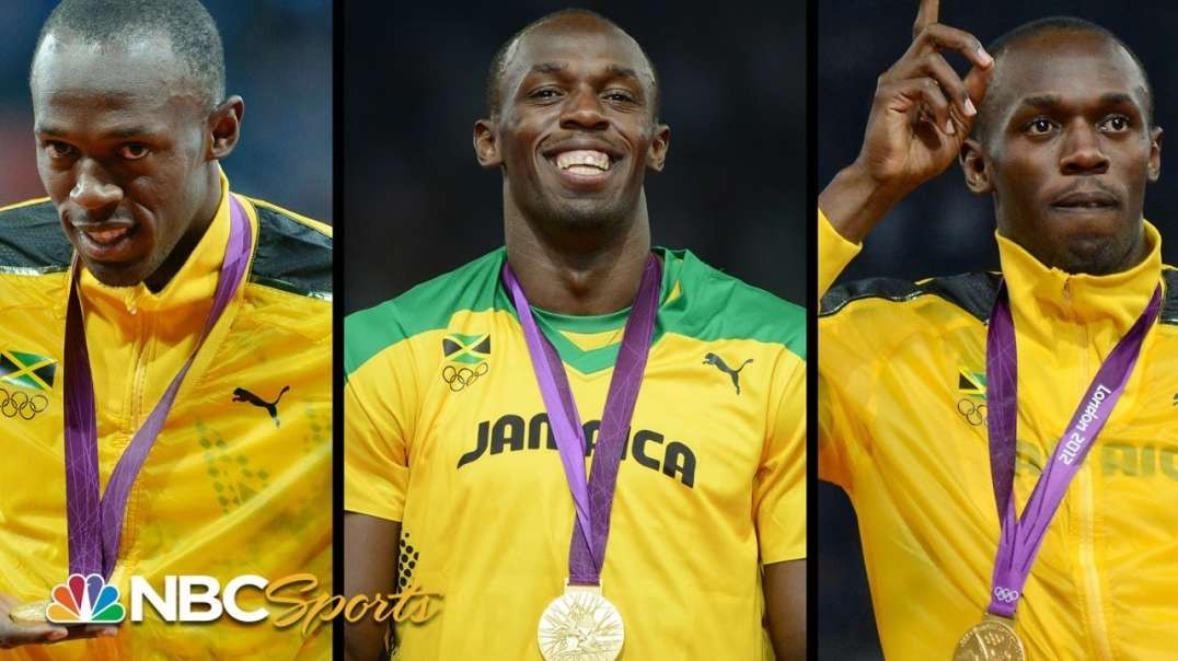 Usain Bolt's Triple-Triple  The Ultimate Gold Medal Compilation   NBC Sports
