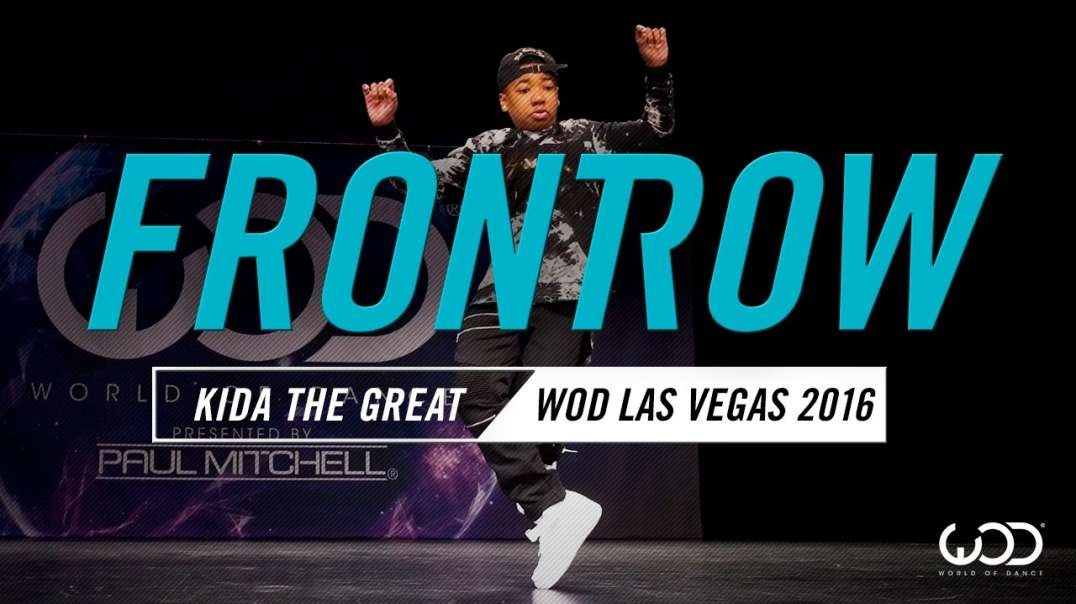 Kida The Great   FrontRow   World of Dance Las Vegas 2016    WODVEGAS16