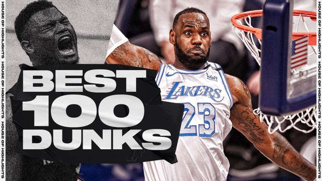 NBA's BEST 100 DUNKS   POSTERS of 2020-21 Regular Season