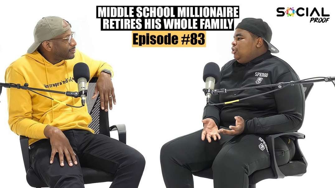 Middle School Millionaire Retires His Whole Family - Episode  83 w  Trey Brown