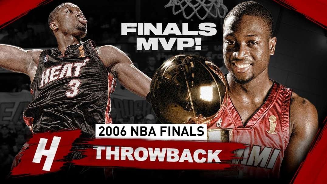 Dwyane Wade 1st Championship  Full Series Highlights vs Mavericks  2006 NBA Finals  - Finals MVP  HD