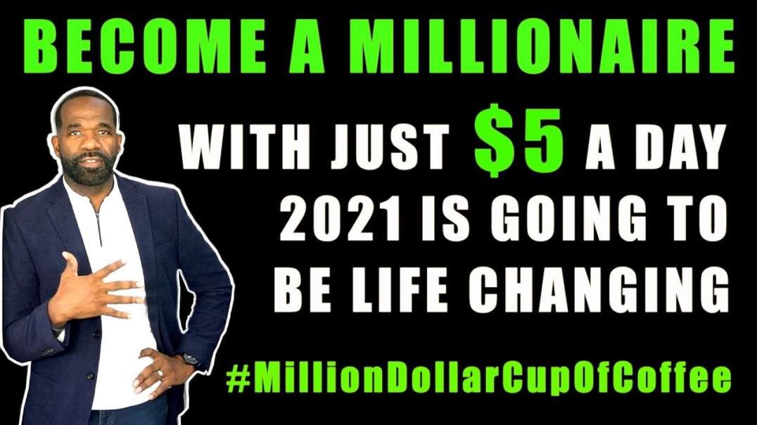 HOW TO BECOME A MILLIONAIRE INVESTING WITH JUST  5 A DAY    MillionDollarCupOfCoffee