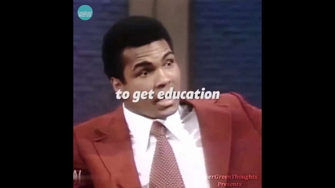 Muhammad Ali Motivational Speech