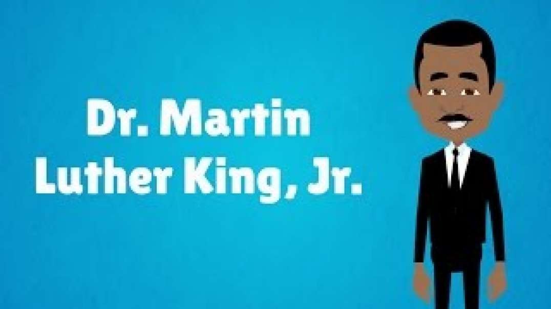 The Life of Dr  Martin Luther King  Jr  - MLK Day   Animated  Black History Month Video