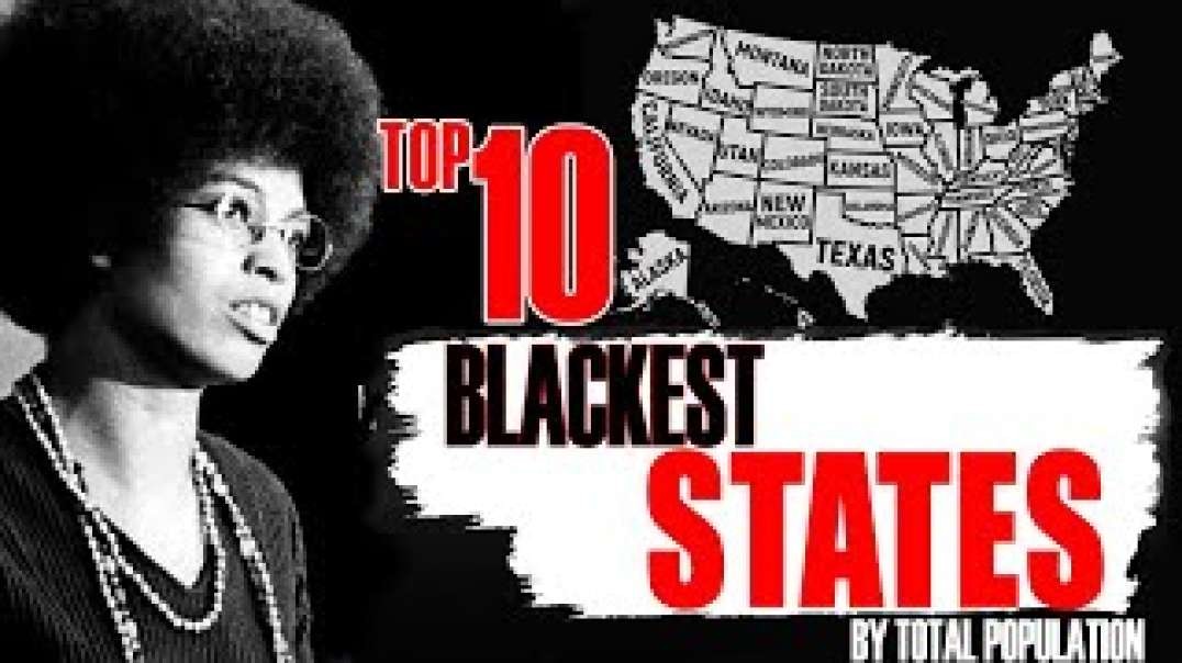 What are the 10 Blackest States