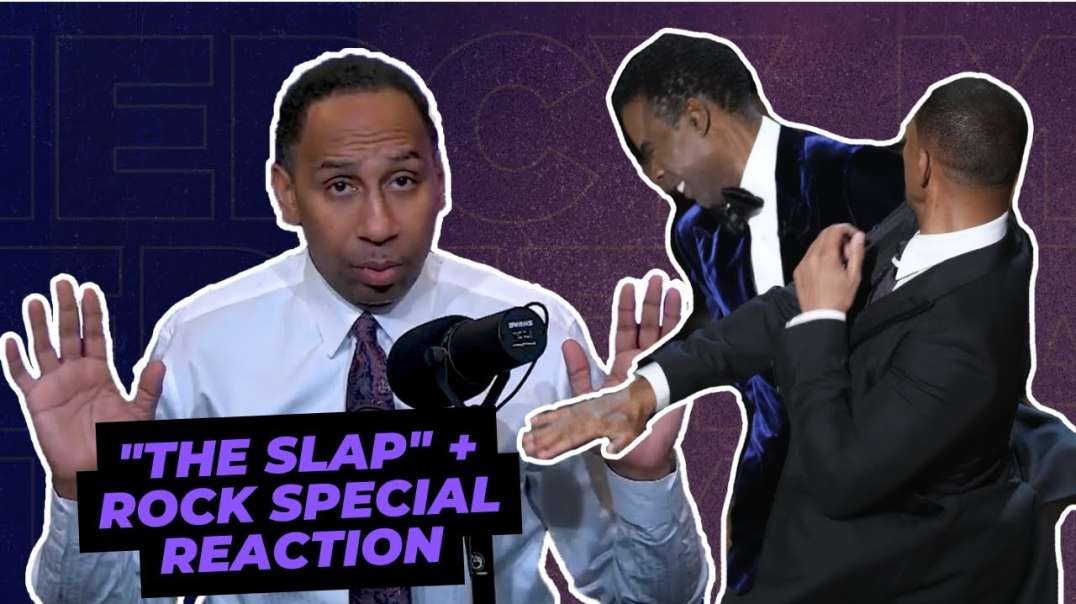 Stephen A  Smith FINALLY gives his take on    The Slap    after Chris Rock   s live Netflix special