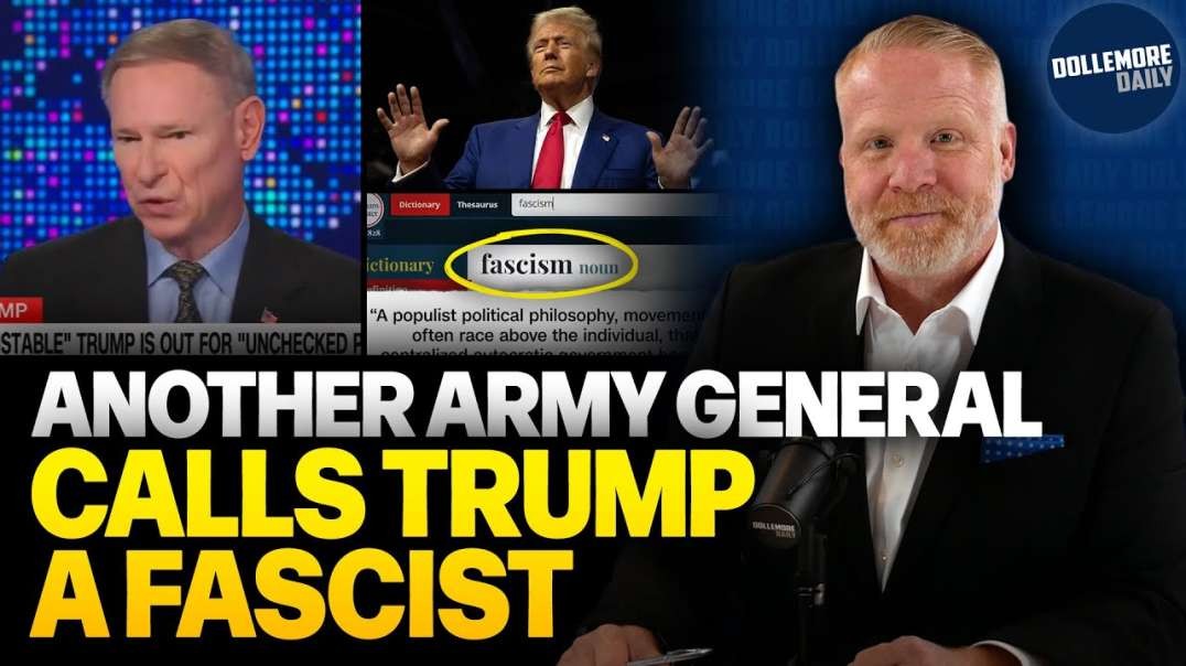 ARMY MAJOR GENERAL WARNS     We Have A Fascist  Trump  Running For President