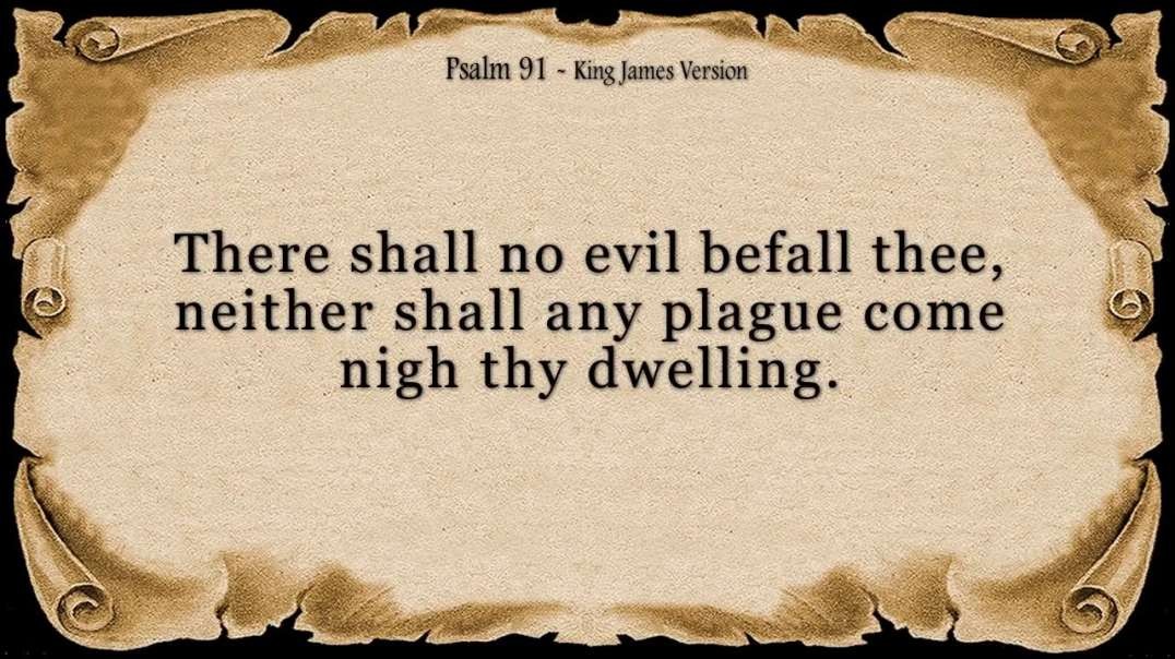 Psalm 91 - My Refuge and My Fortress  With words - KJV    God Our Protector   Prayer for Protection